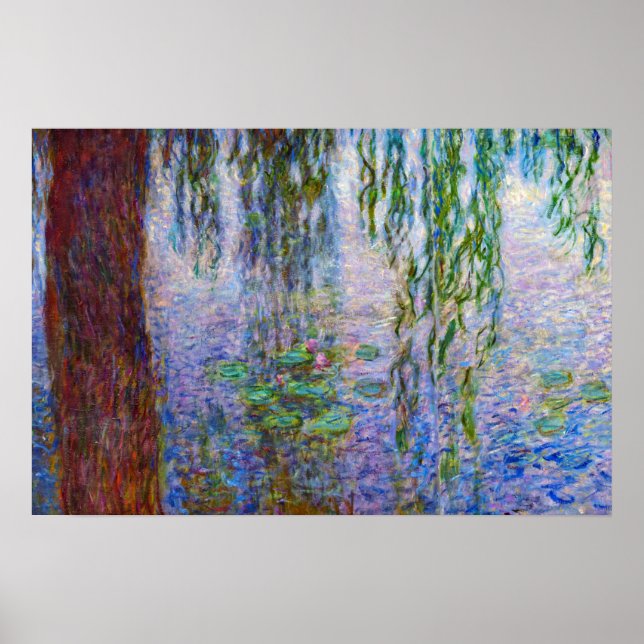 Poster Claude Monet - Lys d'eau (Devant)