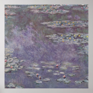 Poster Claude Monet - Lys d'eau