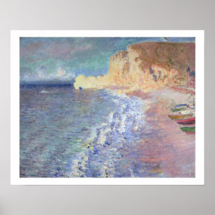 Poster Claude Monet   Matin à Etretat