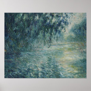 Poster Claude Monet - Matin sur la Seine