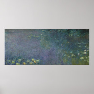 Poster Claude Monet   Nénuphar : Matin, 1914-18