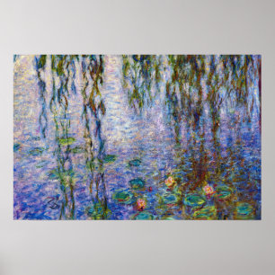 Poster Claude Monet - Nymphéas