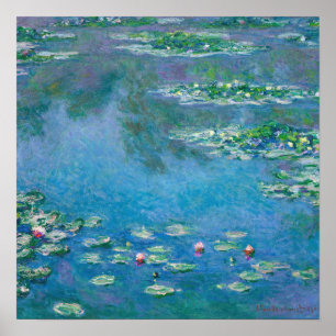 Poster Claude Monet - Nymphéas 1906
