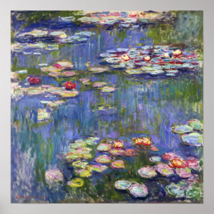 Poster Claude Monet - Nymphéas / Nymphéas