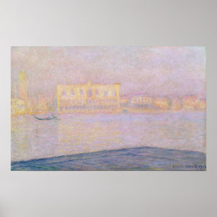 Poster Claude Monet Palais Ducal de San Giorgio, 1908