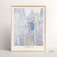 Claude Monet Rouen Cathédrale Ouest Façade Art Imp