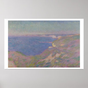 Poster Claude Monet   The Cliffs Near Dieppe
