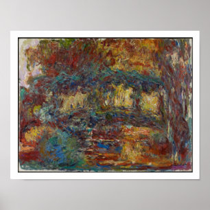 Poster Claude Monet The Japanese Bridge