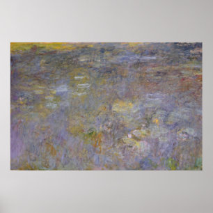 Poster Claude Monet   The WaterLily Pond