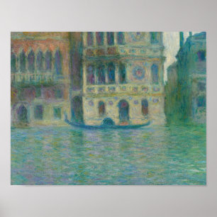 Poster Claude Monet - Venise, Palazzo Dario