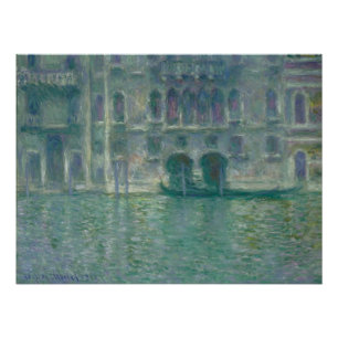 Poster Claude Monet  Vue panoramique de l'Île-de-France