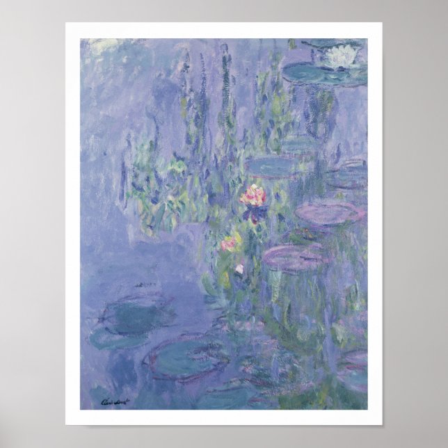 Poster Claude Monet | Waterlilies (Devant)