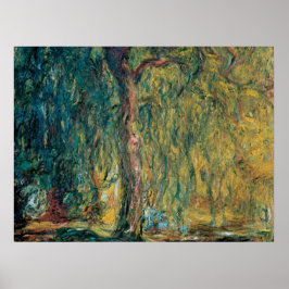 Poster Claude Monet - Willow Weeping