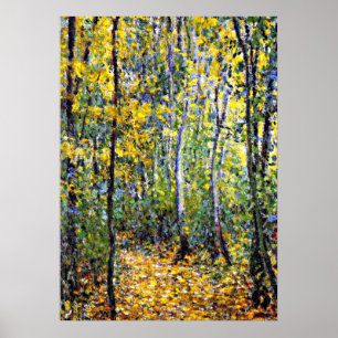 Poster Claude Monet - Wood Lane,
