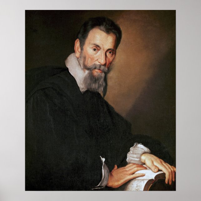 Poster Claudio Monteverdi (Devant)