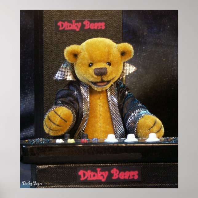 Poster Clavier Dinky Bears (Devant)