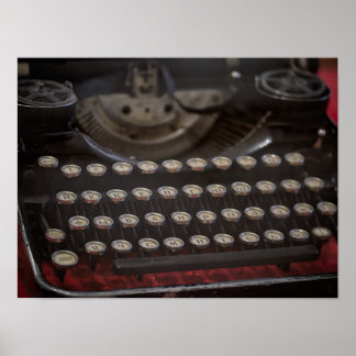 Poster Clavier du passé