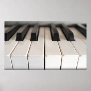 Poster Clavier numérique pour piano