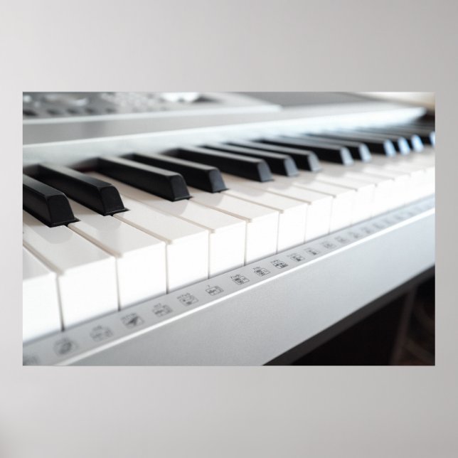 Poster Clavier numérique pour piano (Devant)