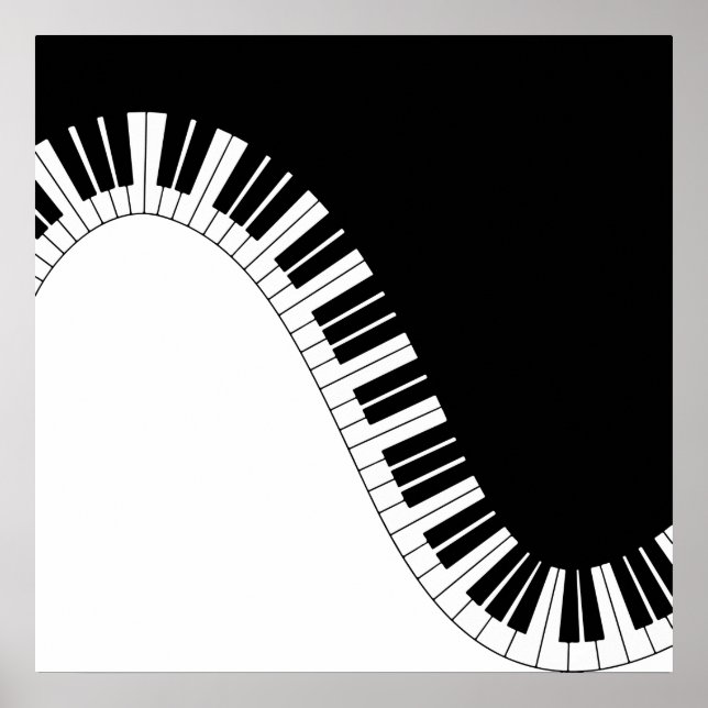 Poster Clavier pour piano (Devant)