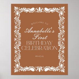 Poster Clay Talavera Carrelage Espagne Fiesta Anniversair