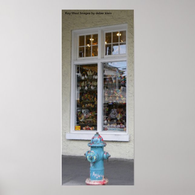 Poster Clé de l'hydratant d'incendie de l'ouest (Devant)