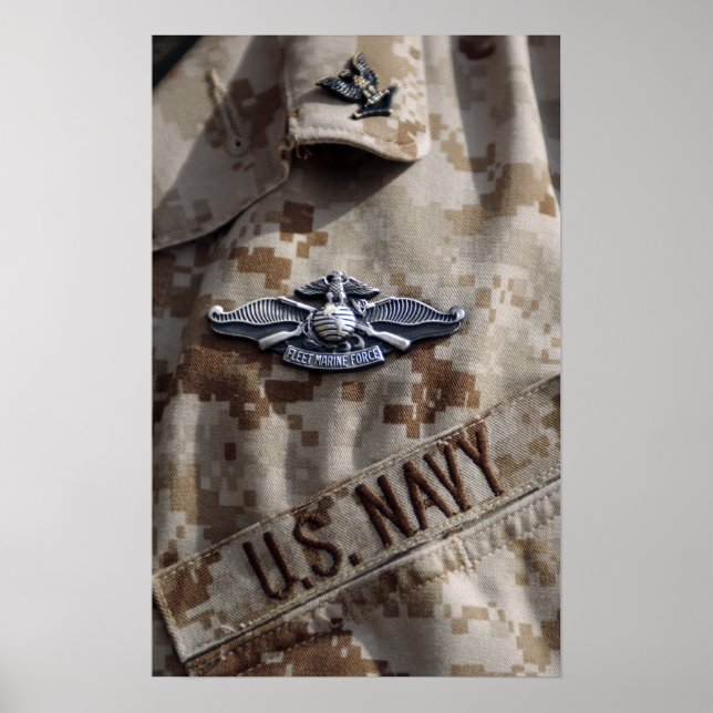 Poster Clé du dispositif de guerre de la flotte (Devant)