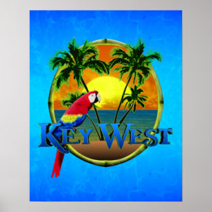 Poster Clé West Sunset