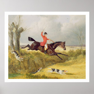 Poster Clearing a Ditch, 1839 (huile sur panneau)