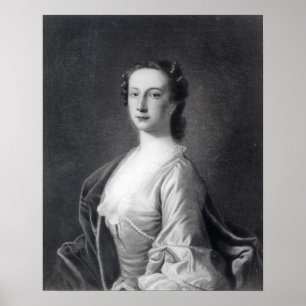 Poster Clementina Walkinshaw, c.1760