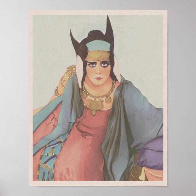 Poster Cleopatra (1917) - La colère d’une reine (Devant)