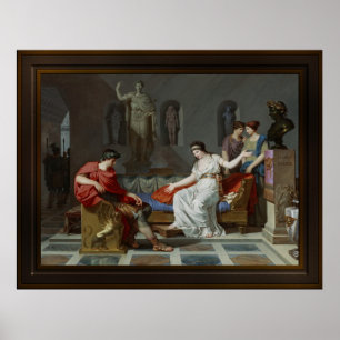 Poster Cléopâtre et octave par Louis Gauffier