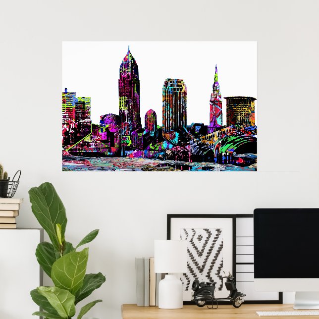 Poster Cleveland (Bureau à domicile)