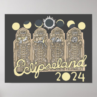 Poster Cleveland Eclipseland
