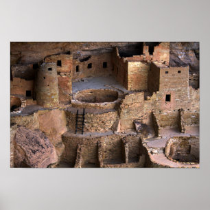 Poster Cliff Palace, Mesa Verde, Colorado