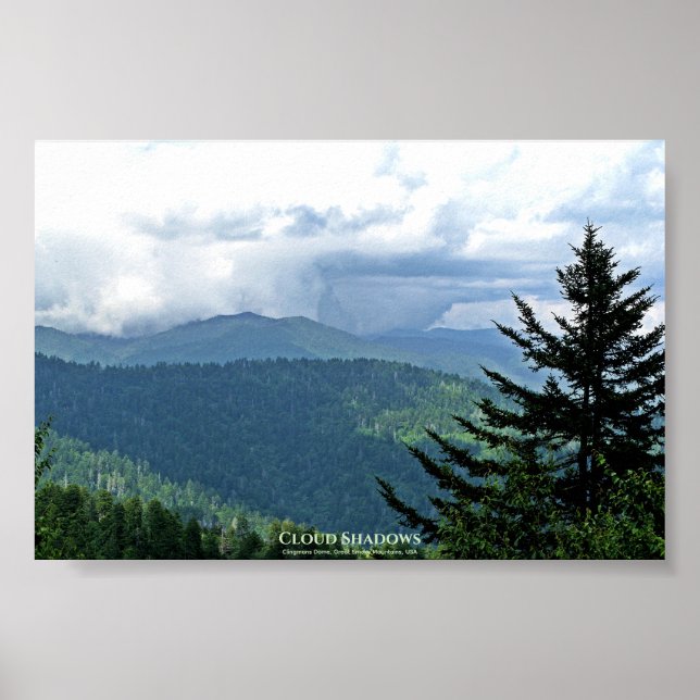Poster Clingmans Dome, Great Smokies, États-Unis (Devant)