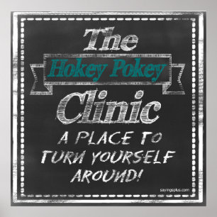 Poster Clinique Hokey Pokey
