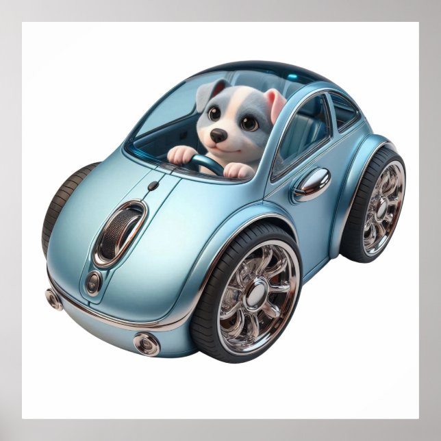 Poster Cliquez sur & Vroom : Puppy Driver 3. Edition (Devant)