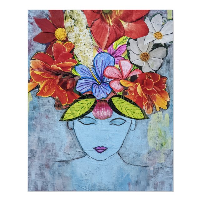 Poster Cloche bleue (Devant)