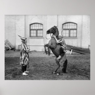 Poster Clowning Around : 1915