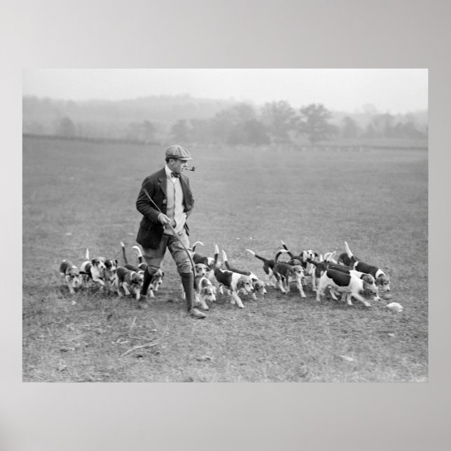 Poster Club beagle, 1914 (Devant)