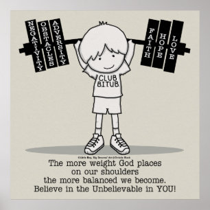 Poster Club BITUB - Plus équilibré (pas de frontière)