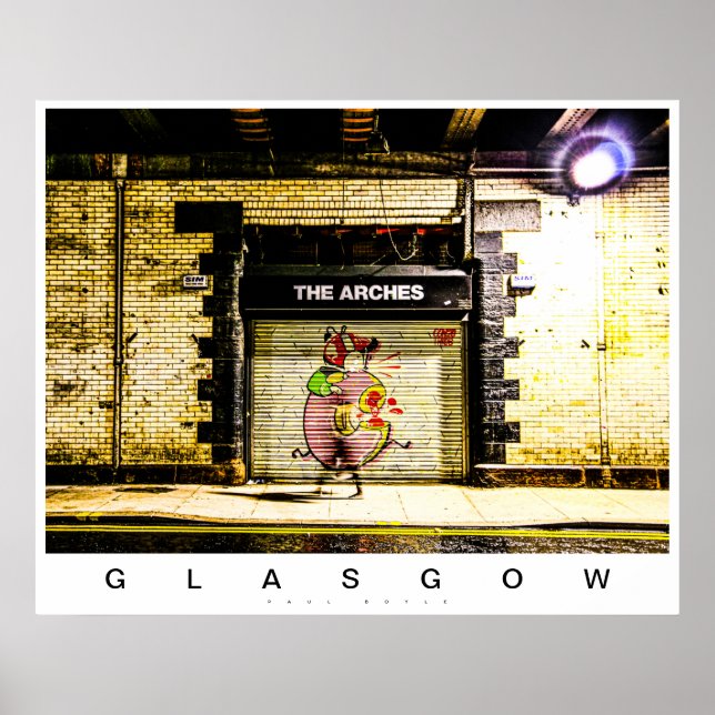 Poster Club de Glasgow (Devant)