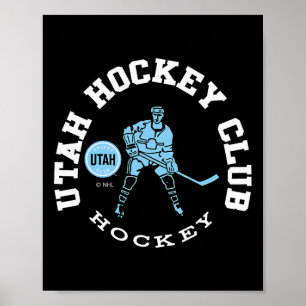 Poster Club de hockey de l'Utah Edge Dark Heather Officie