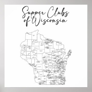 Poster Club de souper