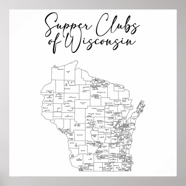 Poster Club de souper (Devant)