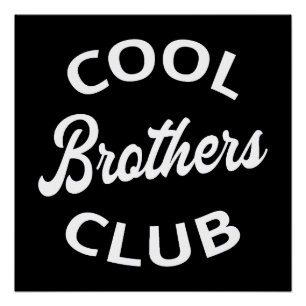 Poster Club des Frères Cool I