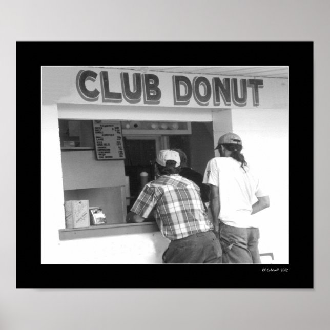 Poster Club Donut (Devant)