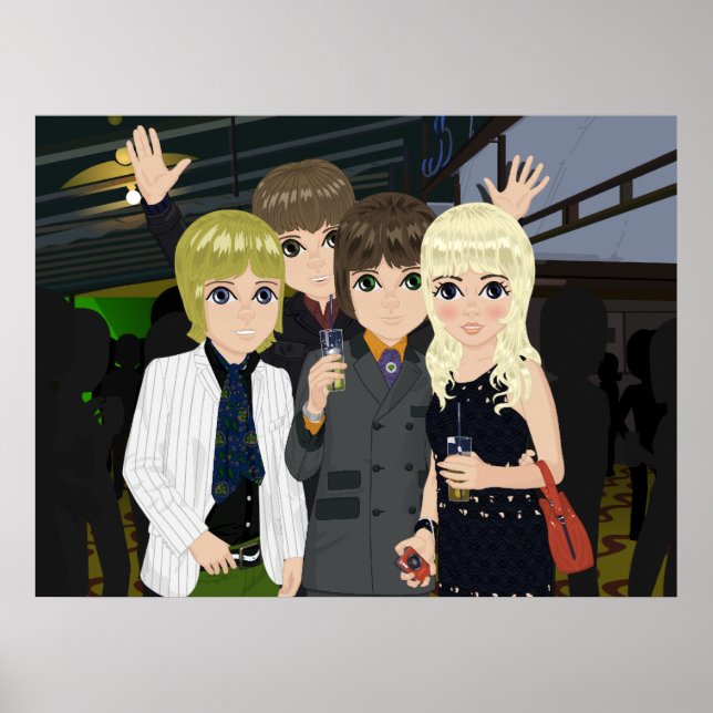 Poster Club Oasis (Devant)