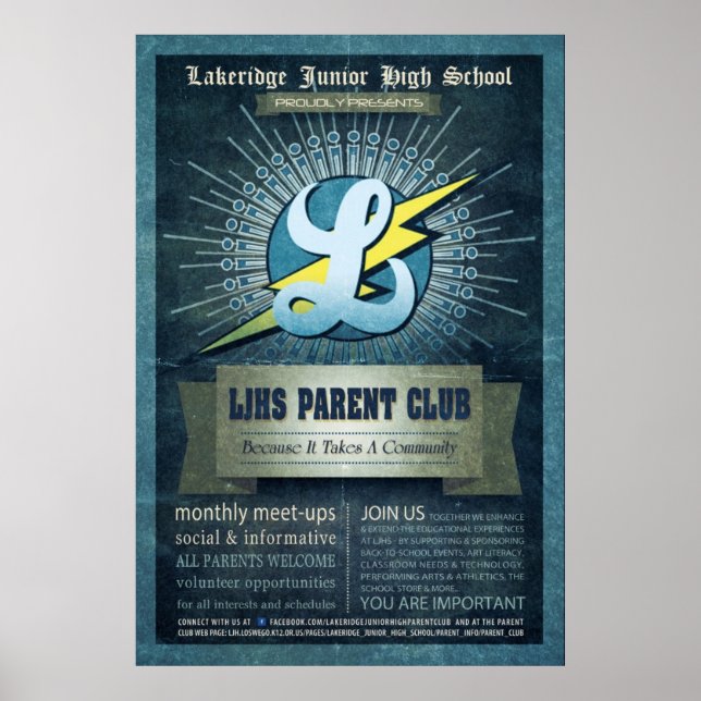 Poster Club parent LJHS (Devant)